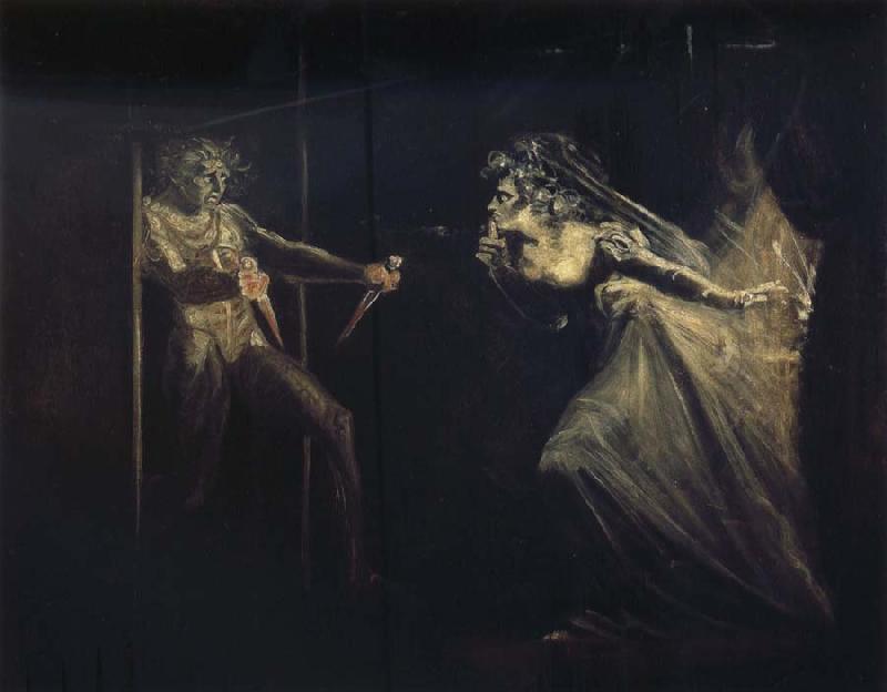 Henry Fuseli Lady Macbeth Seizing the Daggers oil painting image